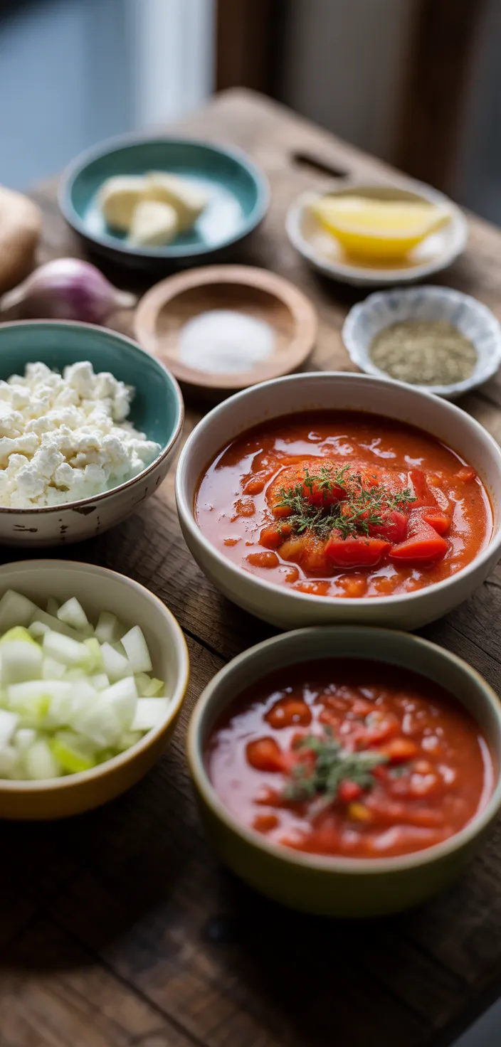 Ingredients photo for High Protein Tomato Soup Recipe