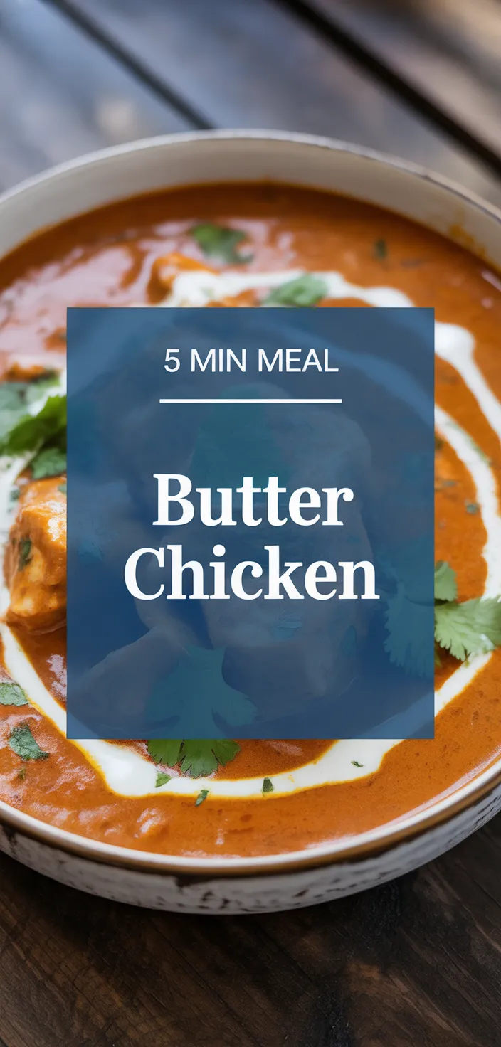 A photo of Butter Chicken Recipe