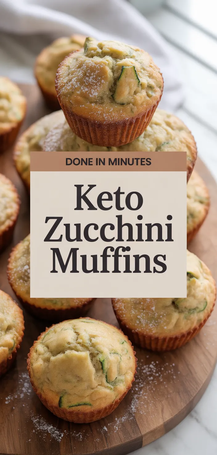 A photo of Low Carb And Keto Zucchini Bread Or Muffins • Low Carb With Jennifer Recipe