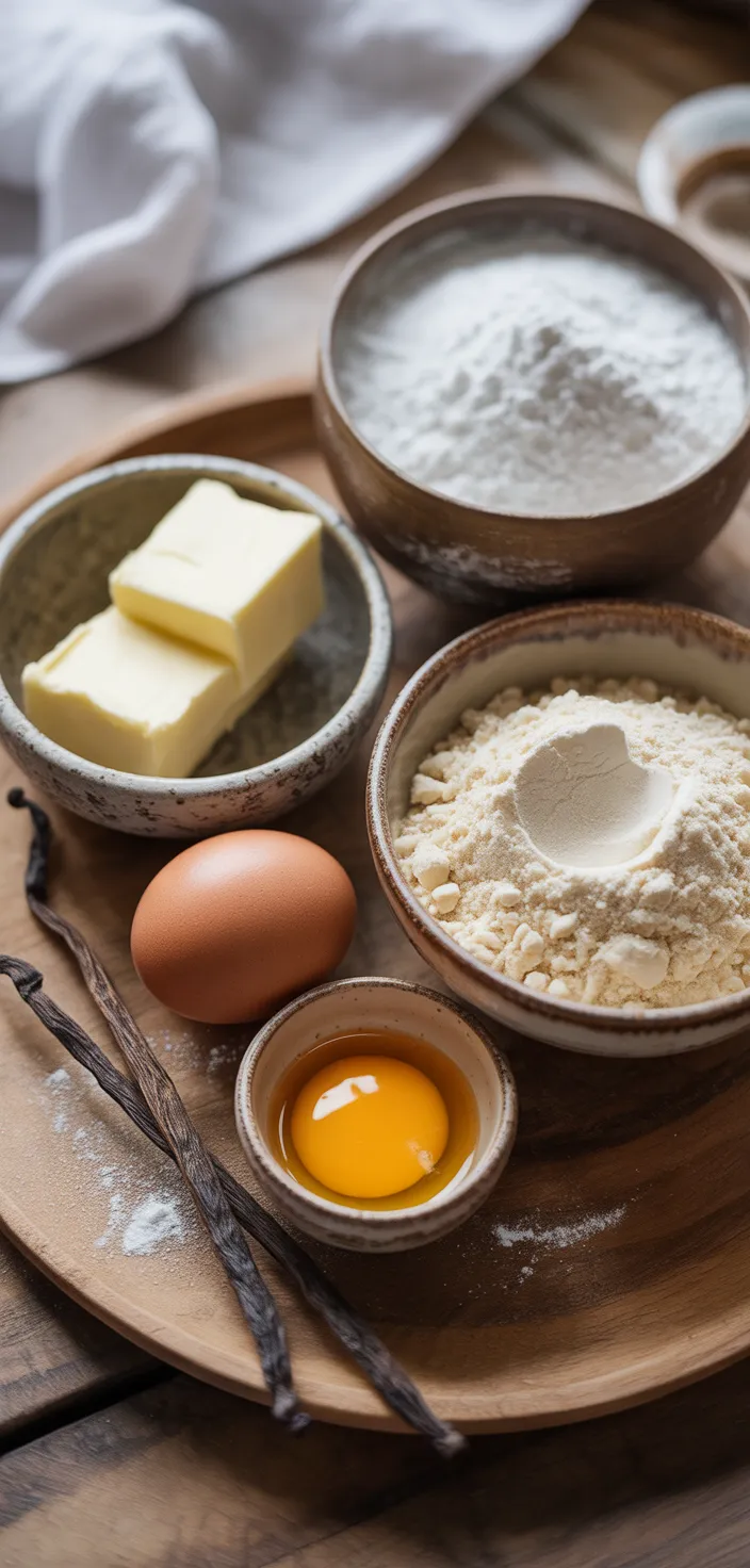 Ingredients photo for Keto Sugar Cookie Bars Recipe