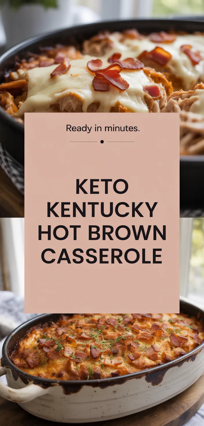A photo of Keto Kentucky Hot Brown Casserole Recipe