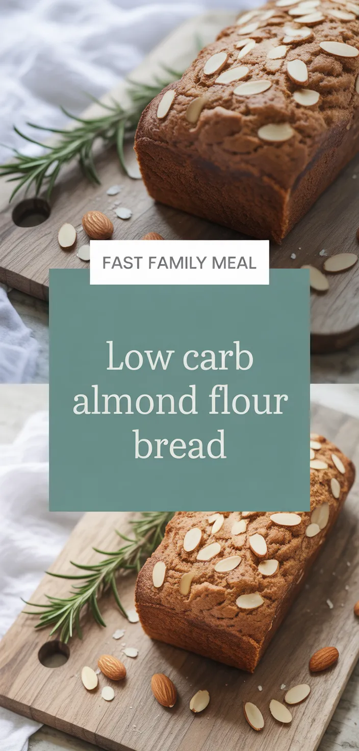 A photo of Low Carb Almond Flour Bread Recipe