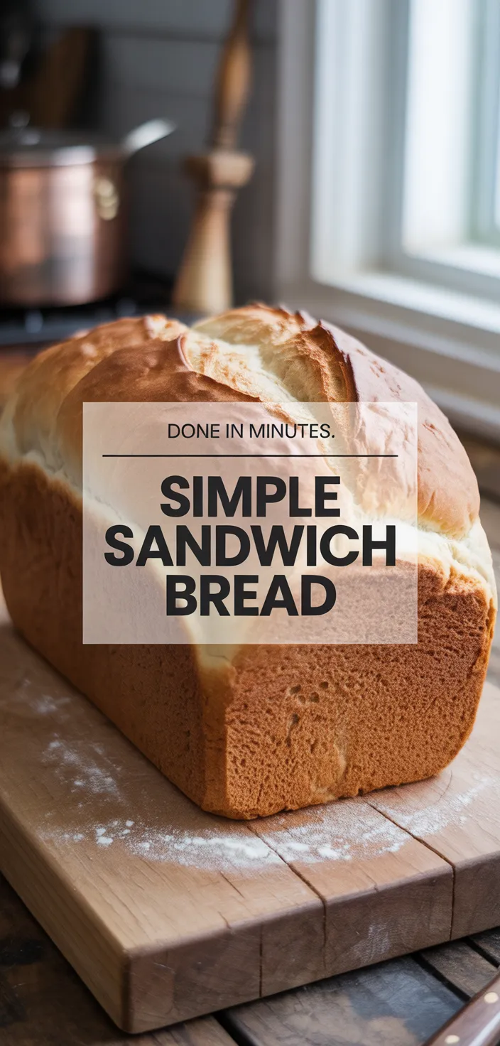 A photo of Simple Sandwich Bread Recipe