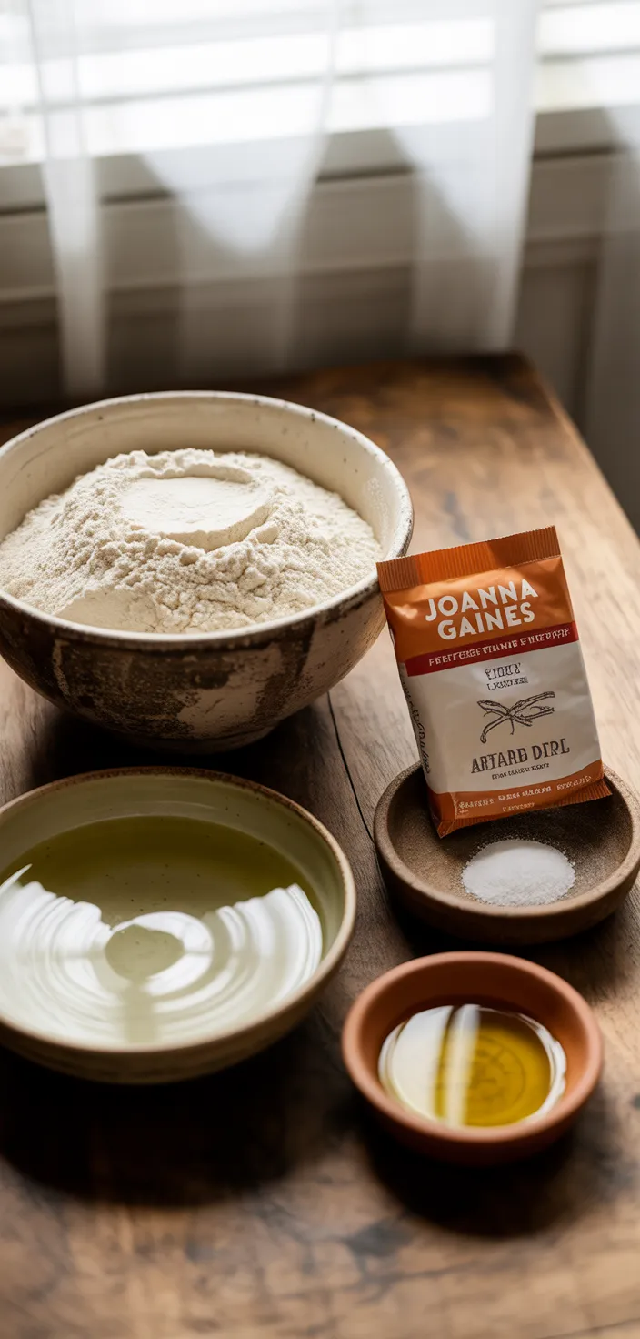 Ingredients photo for Joanna Gaines Pizza Dough​ Recipe