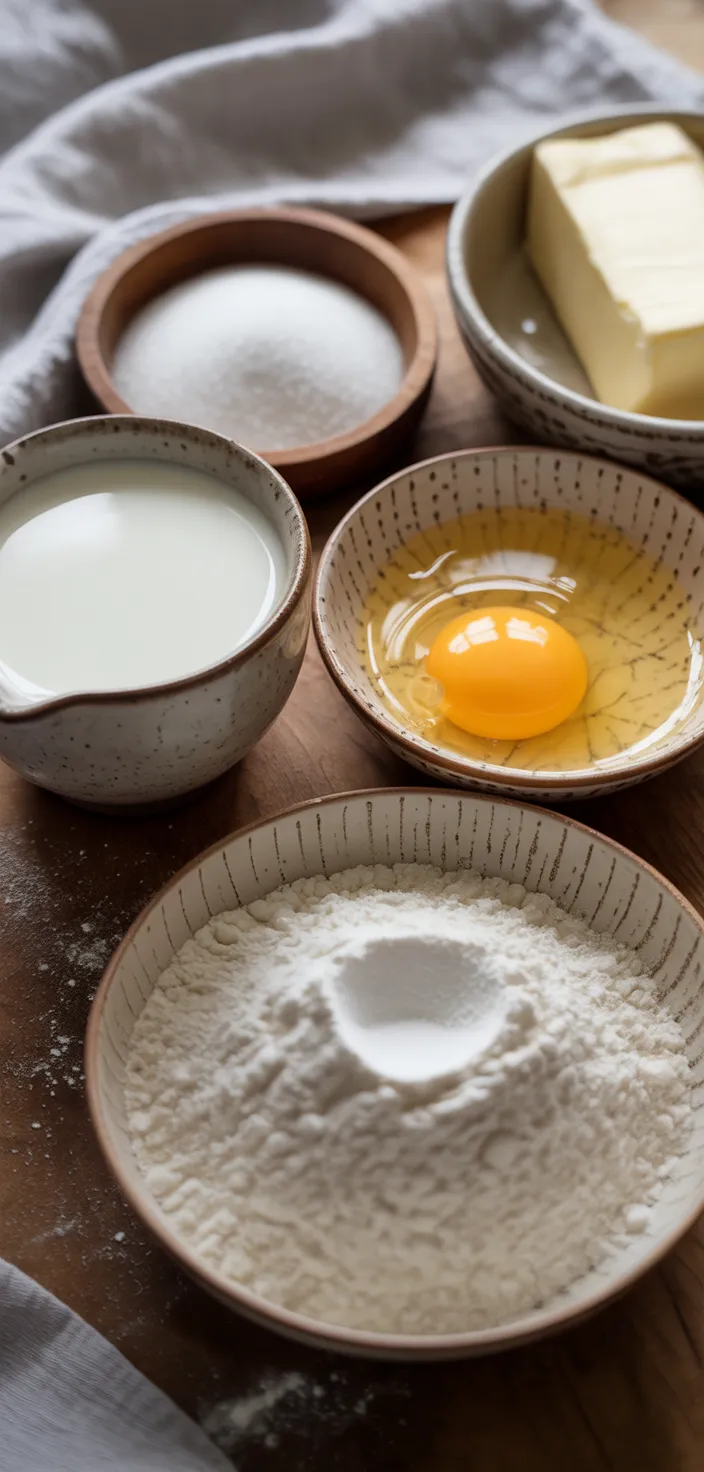Ingredients photo for Simple Sandwich Bread Recipe