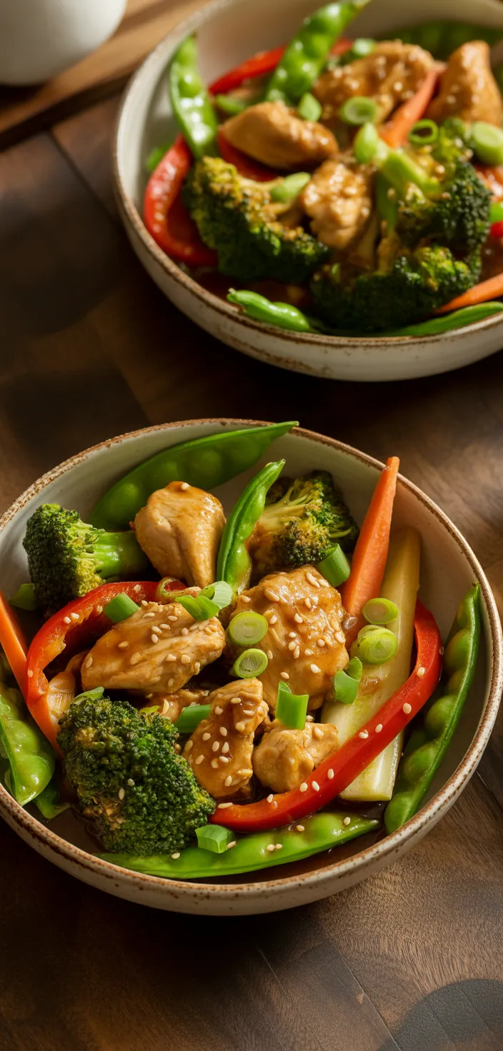 Ingredients photo for Stir Fry Teriyaki Chicken Recipe