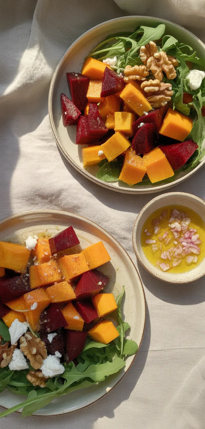 Ingredients photo for Best Roasted Squash And Beet Salad Recipe