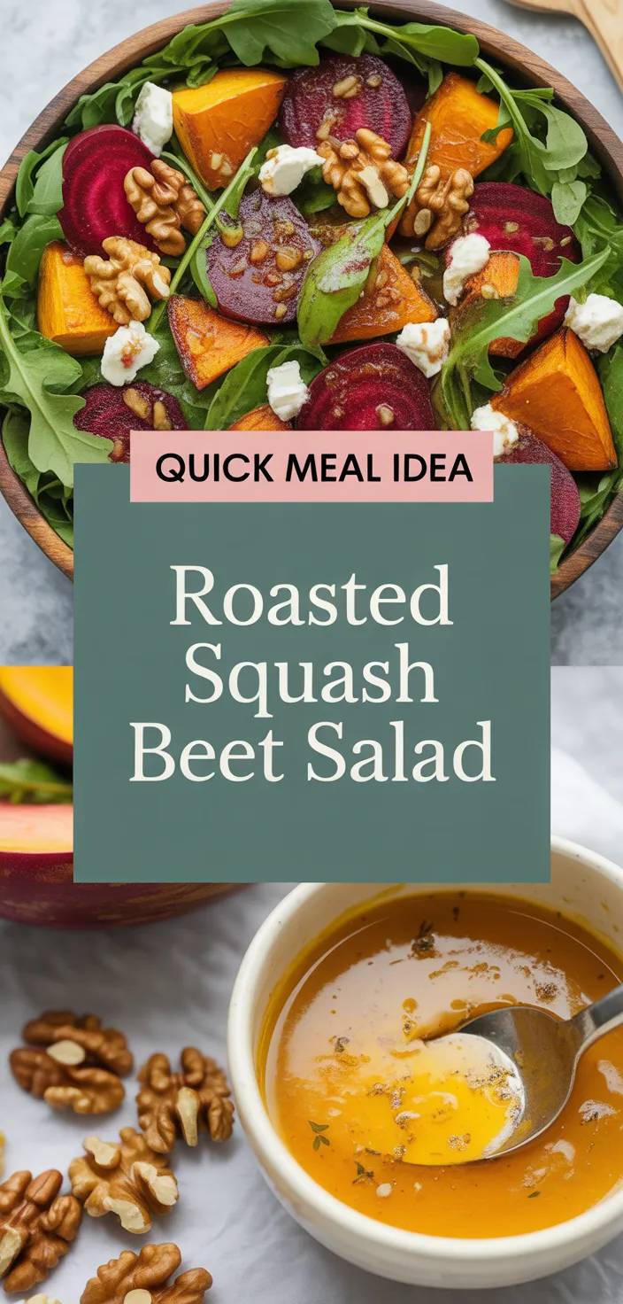 A photo of Best Roasted Squash And Beet Salad Recipe