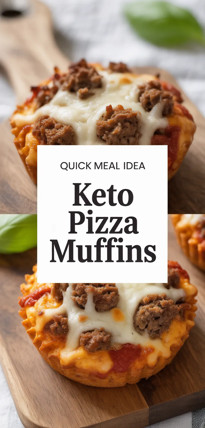 A photo of Keto Carnivore Pizza Muffins – The Perfect Low Recipe