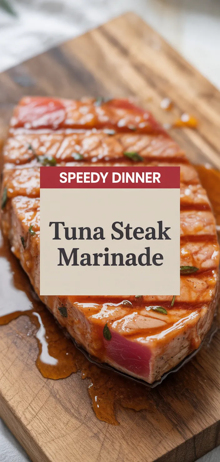 A photo of Simply Delicious Marinade For Tuna Steak Recipe