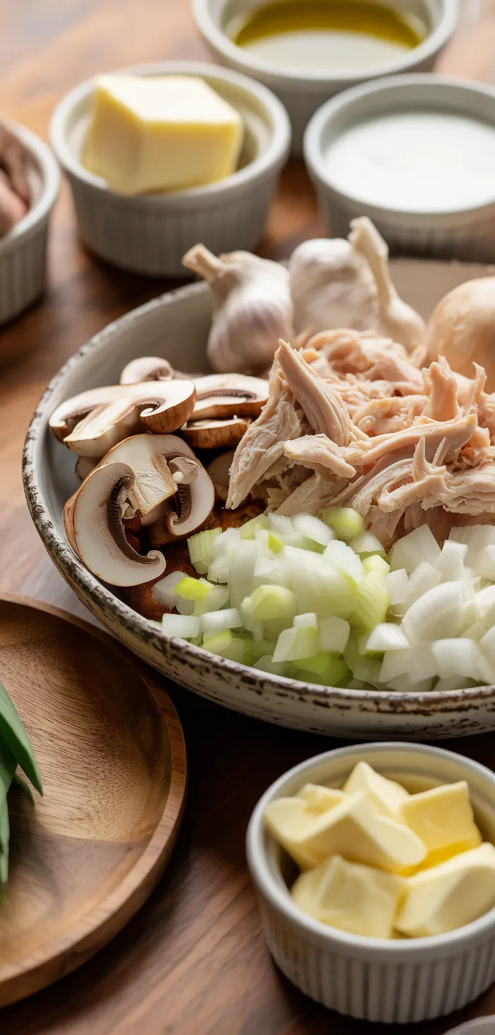 Ingredients photo for Creamy Chicken Casserole (VIDEO) Recipe